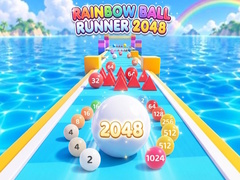 게임 Rainbow Ball Runner 2048