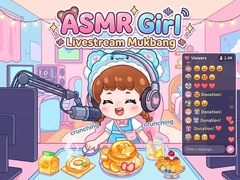 게임 ASMR Girl - Livestream Mukbang