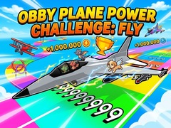 게임 Obby Plane Power Challenge: Fly