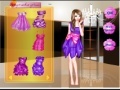 게임 Fashion Purple Dress