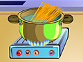 게임 Cooking spaghetti with tuna