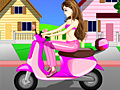 게임 Motorbike Girl Dress Up