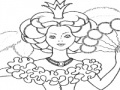게임 Brilliant lady coloring