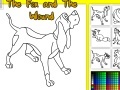 게임 The Fox And The Wound Online Coloring Game