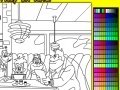 게임 Goof Troop In Hotel Online Coloring Game