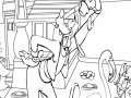 게임 Mickey adn friends 1 coloring game