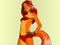 게임 Foxy Girl Dress Up