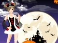 게임 Halloween Girl Dressup
