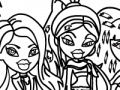 게임 Bratz Online Coloring Game