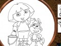 게임 Dora Online Coloring