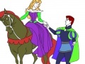 게임 Sleeping Beauty Online Coloring Game