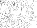 게임 Winnie The Pooh Online Coloring Game