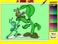 게임 A Bugs Life Online Coloring