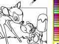 게임 Bambi Online Coloring Game
