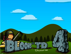 네 공의 타워 방어.