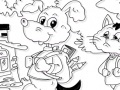 게임 School Time Coloring