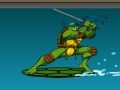 게임 Ninja Turtles Sewer Surf Showdown 