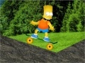 게임 Bart Simpsons Skateboard Game