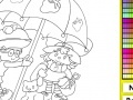 게임 Strawberry Shortcake Online Coloring Game