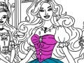 게임 Barbie Coloring Game