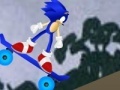 게임 Sonic on the skateboard