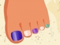 게임 Summer pedicure