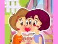게임 Snack time kissing
