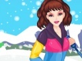 게임 Girl on winter vacation