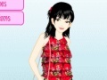 게임 Chic flowery dress up