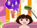 게임 Dora baby bath