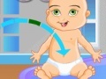 게임 Cute baby bath