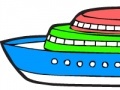 게임 Color the steamboat
