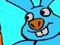 게임 Bunnies and Carrots Online Coloring Game