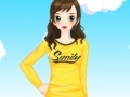 게임 Yellow casual dress up 2