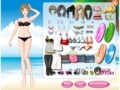 게임 Dress up the beach