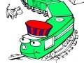 게임 Train coloring book 2