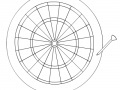 게임 Dart Board Coloring