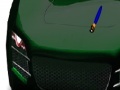 게임 Fast green car coloring