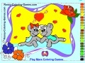 게임 Rossy Coloring Games: lovers mouse