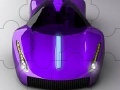게임 Purple concept car puzzle