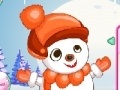 게임 Snowman Dress Up