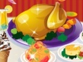 게임 Decorate Thanksgiving Dinner