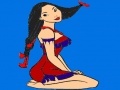 게임 Native girl coloring