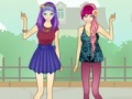 게임 Boho Chic Sisters dress up game