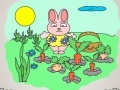 게임 Painting: Bunny on the meadow