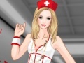 게임 Nurse Dress Up game