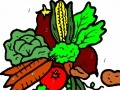게임 Coloring Book: vegetables