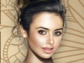게임 Lily Collin Makeover