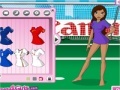게임 Football girl dress up