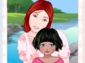 게임 Mother and child make over game